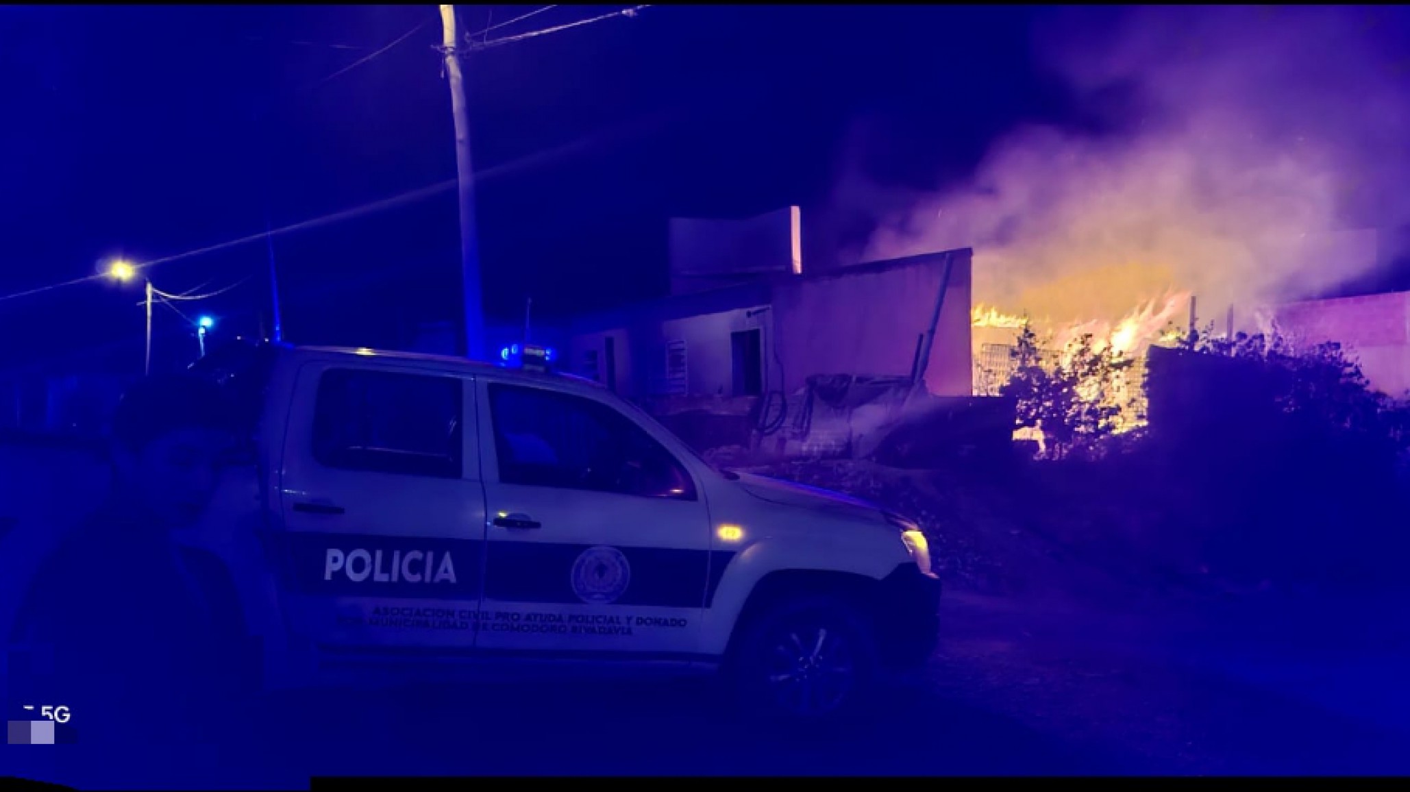 Un incendio destruyó su casa en Stella Maris y el dueño no sabe cómo empezó