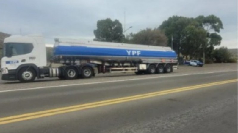 Secuestraron camión de YPF en Ramón Santos por alcoholemia positiva del conductor