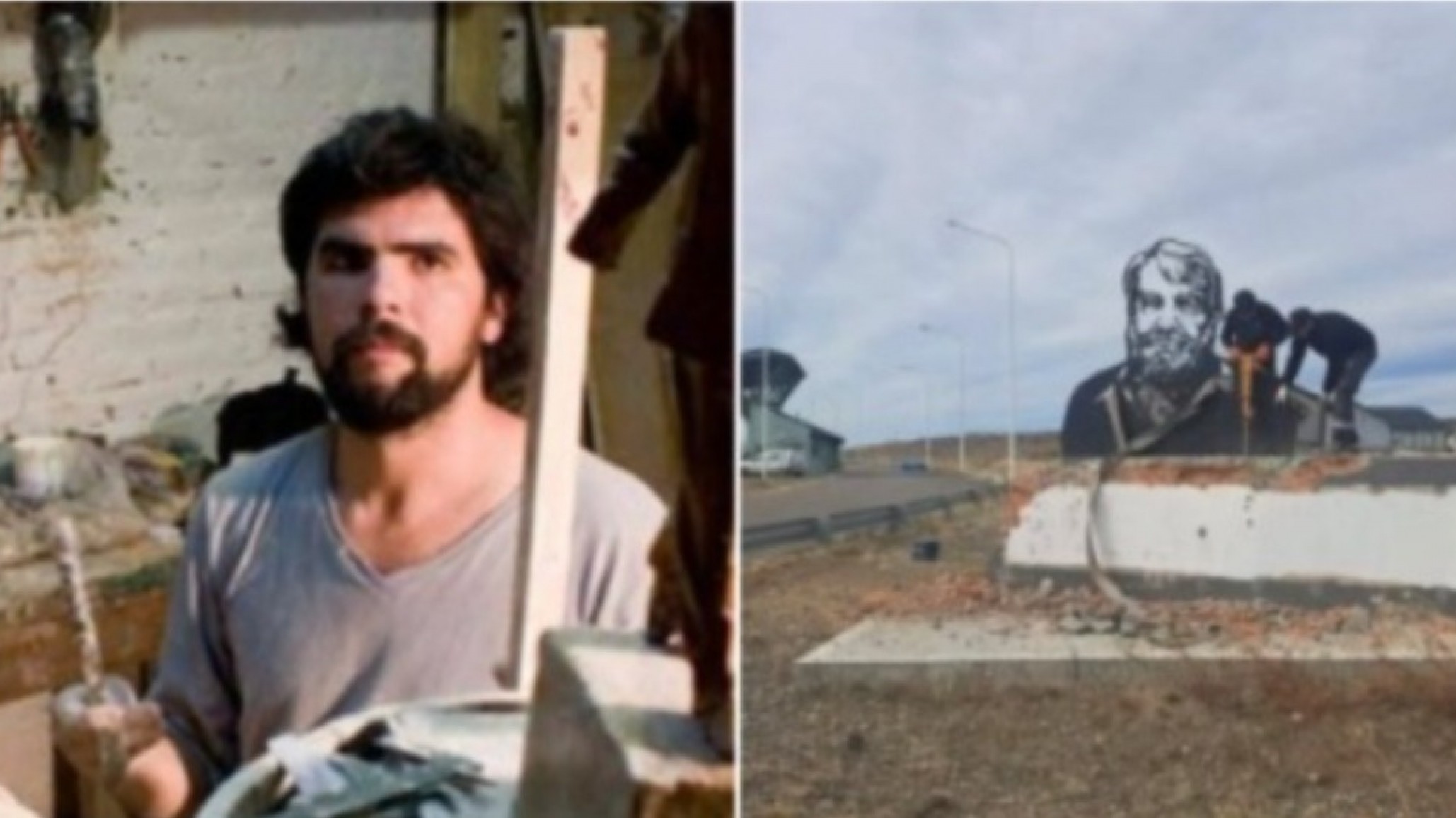 El creador de la escultura de Bayer expresó su dolor: "No sé si se puede arreglar"