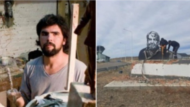 El creador de la escultura de Bayer expresó su dolor: "No sé si se puede arreglar"