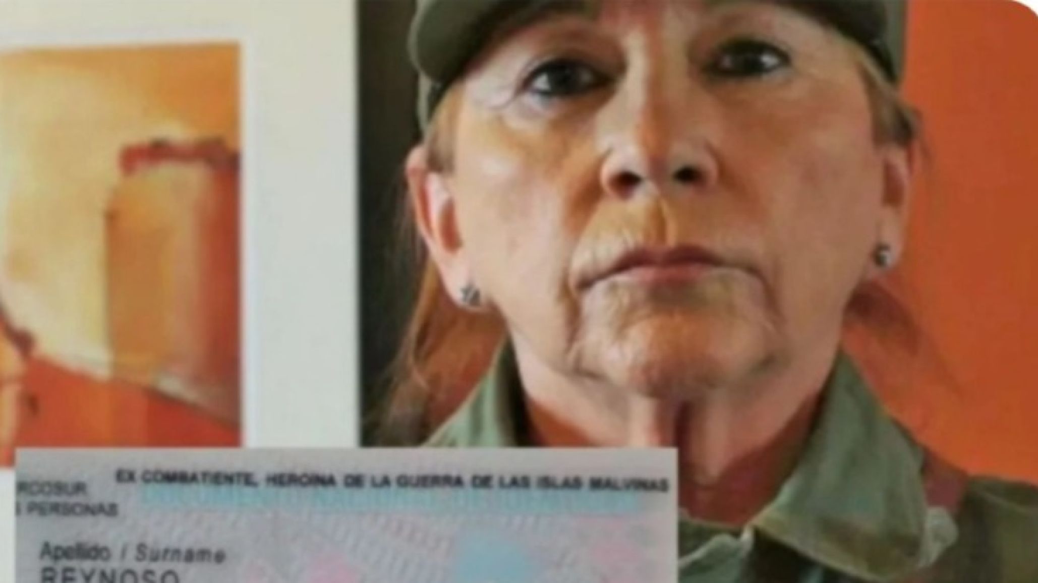 Alicia, la enfermera de Malvinas que logró en su DNI el reconocimiento como "Heroína de Guerra"