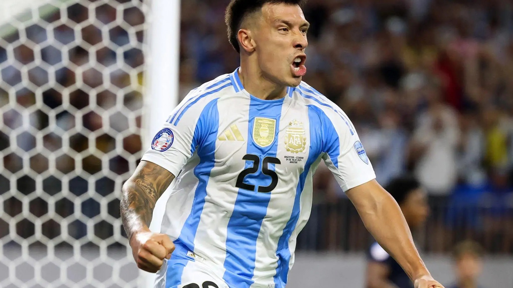 "De los pibes de Malvinas que jamás olvidaré": El posteo de Lisandro Martínez