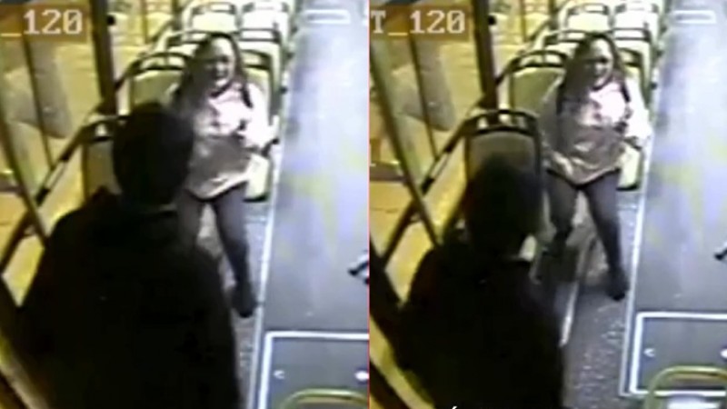 "Fue chocante ver el video": Habló la mujer que sufrió acoso en un colectivo de Comodoro