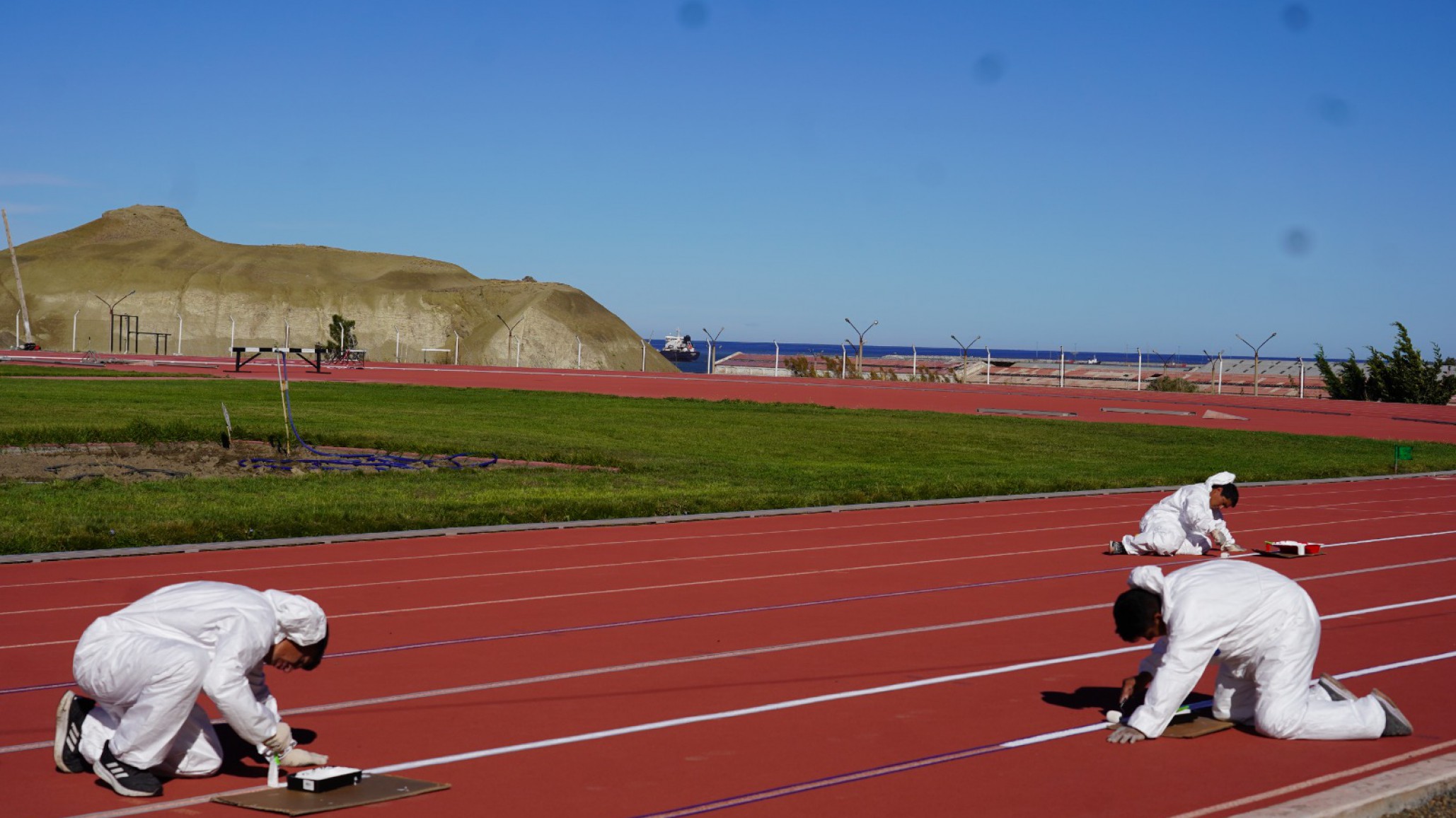 La Pista de Solado Sintético se prepara para los Juegos EPADE