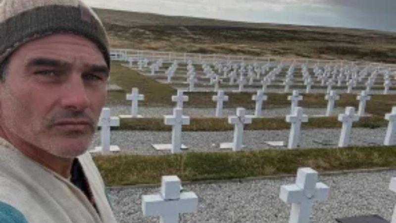 Hernán Drago recorrió las Islas Malvinas junto a veteranos: "Fue uno de los momentos más trascendentes de mi vida"