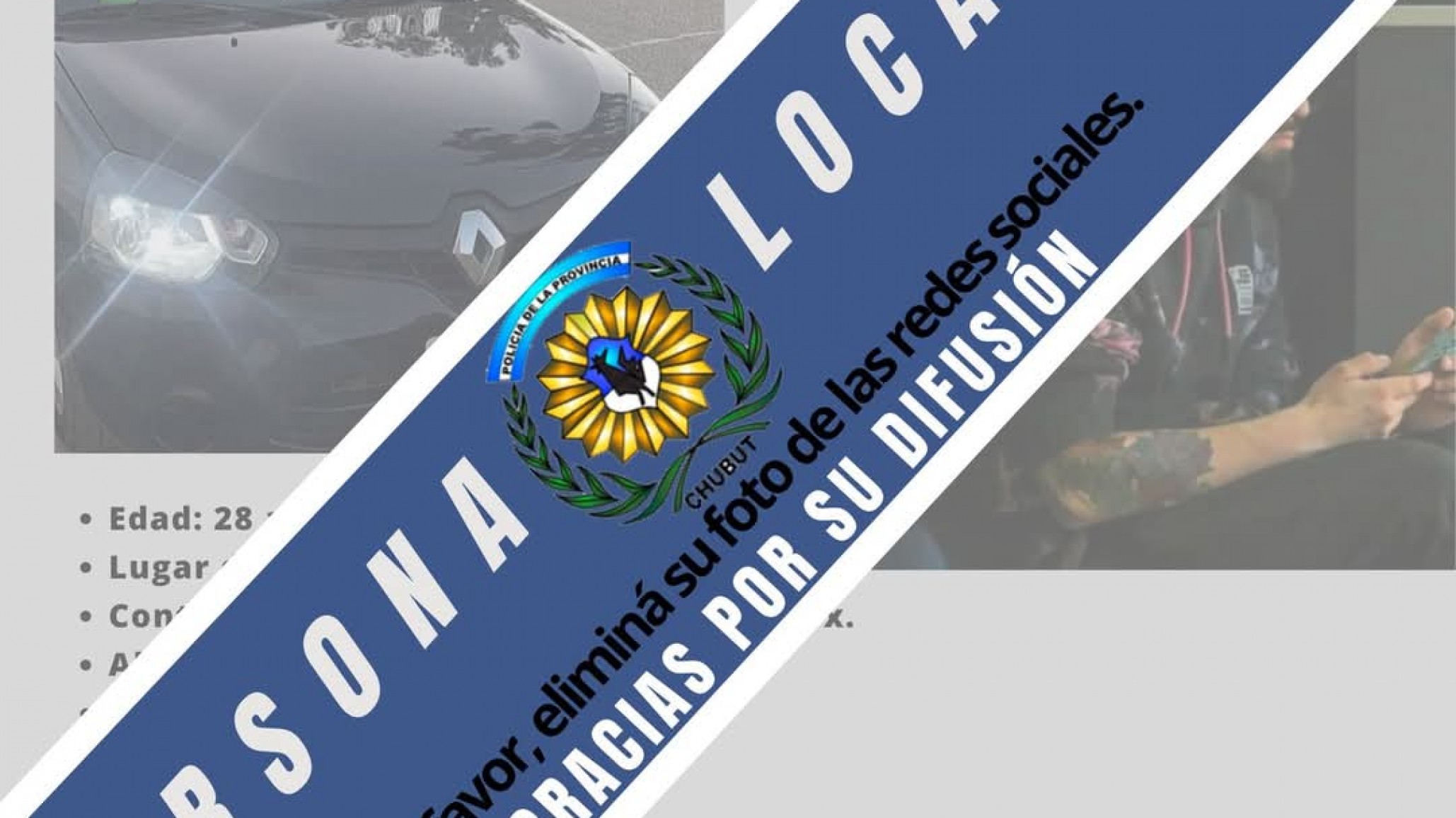 El joven que había desaparecido el jueves fue hallado en buen estado de salud