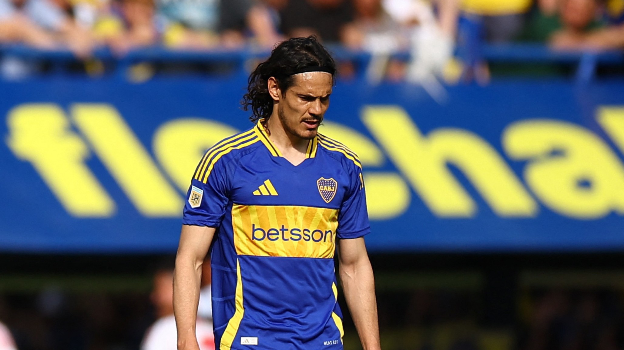 Golpe para Boca: Cavani se pierde el superclásico ante River