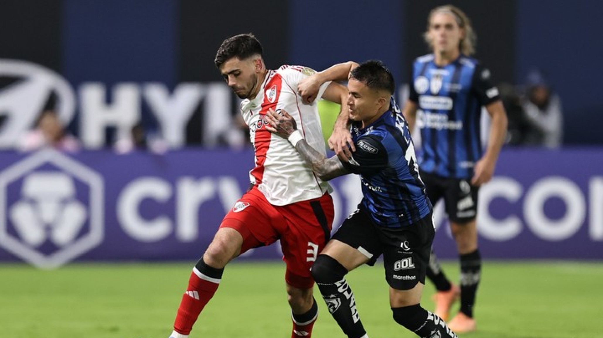 River reaccionó a tiempo y remontó un 2-0 ante Independiente del Valle