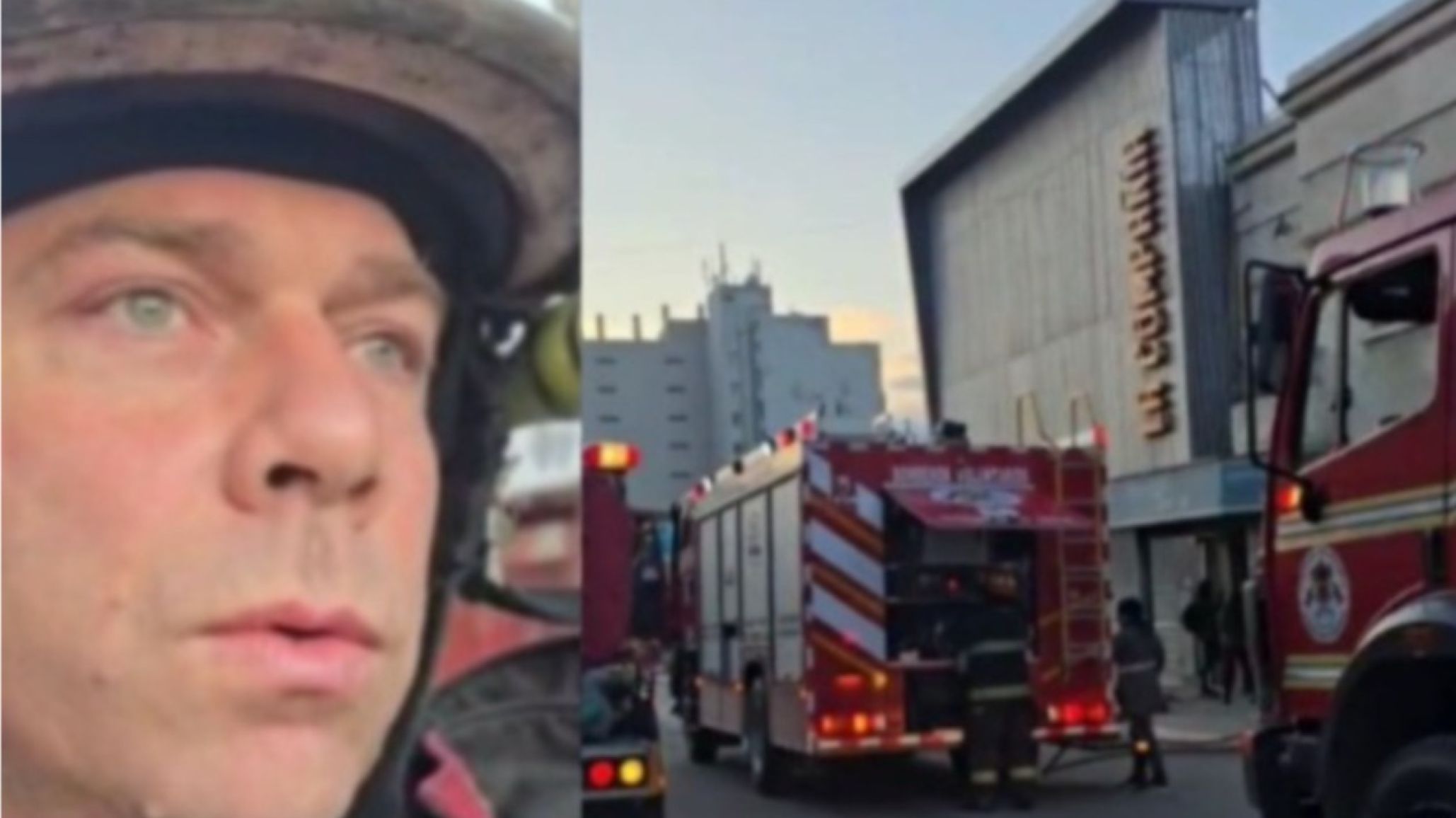 Incendio en el techo de un local céntrico: se prendió fuego un generador