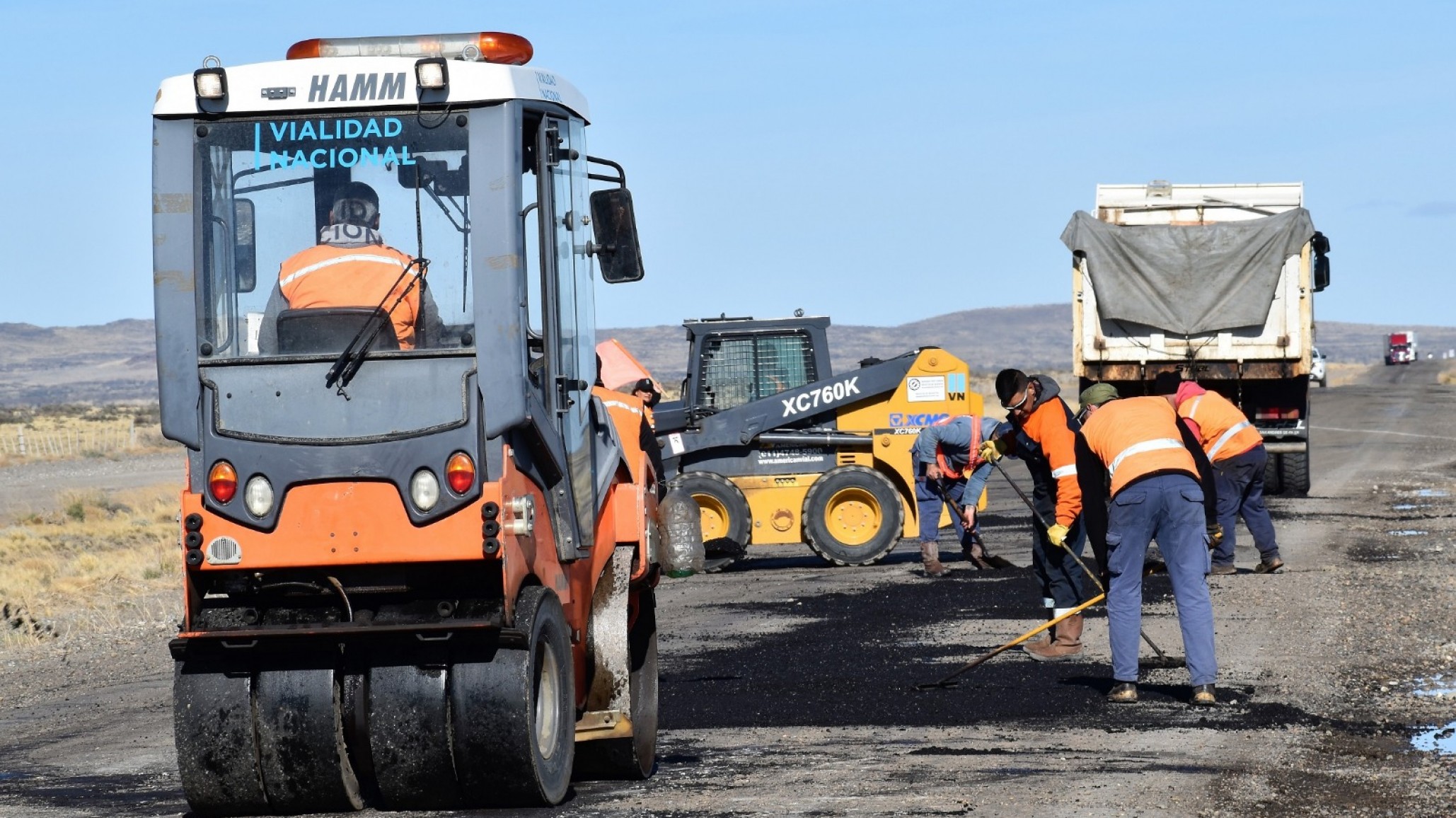 Continúan los trabajos de conservación en la Ruta 40
