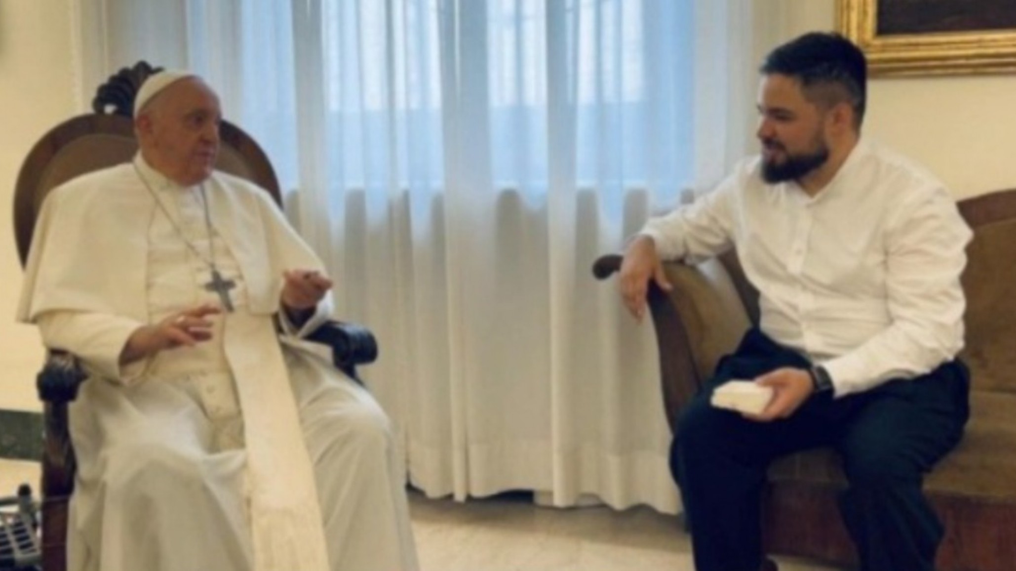 La amistad entre el Papa Francisco y un joven ucraniano herido por la guerra: "No tienes derecho a decir que no amo a Ucrania"