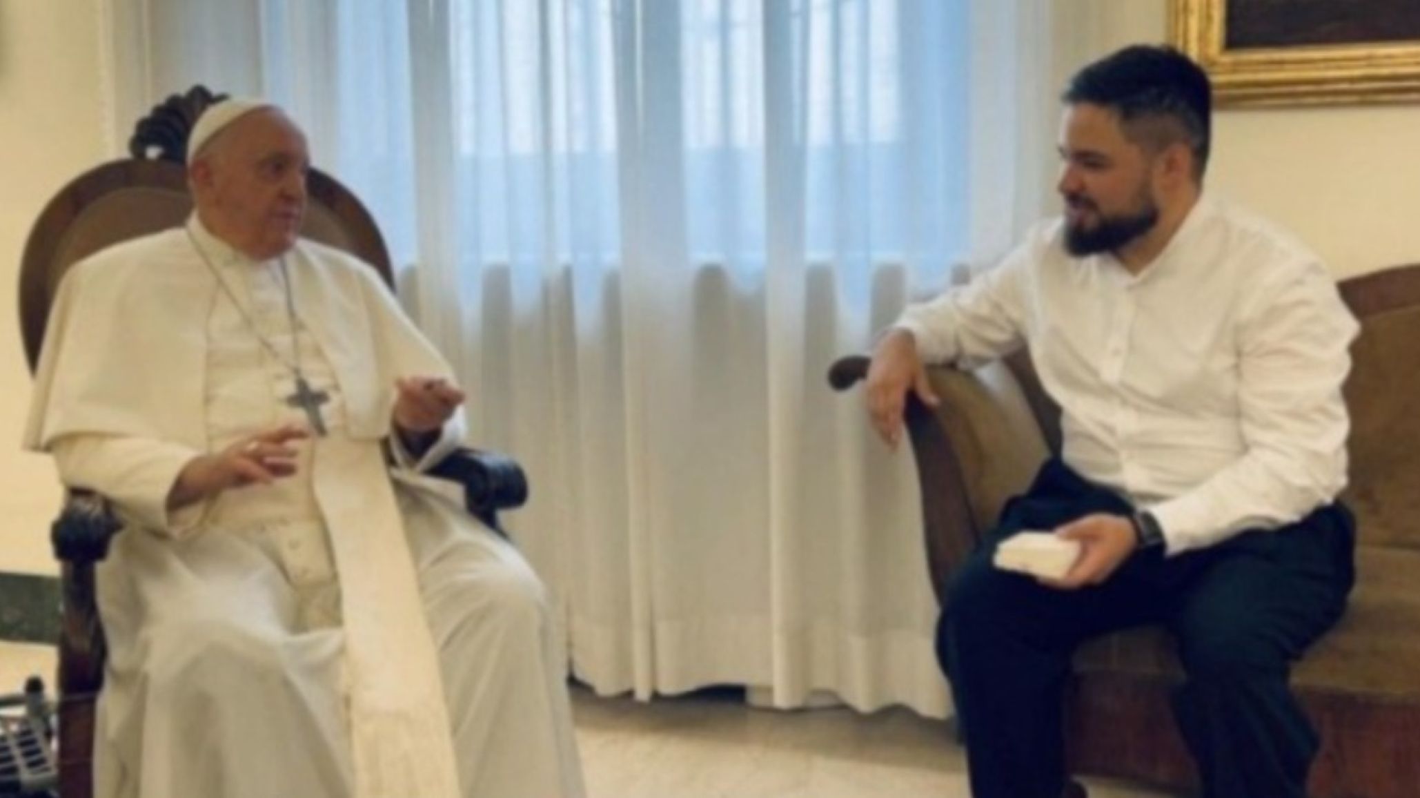 La amistad entre el Papa Francisco y un joven ucraniano herido por la guerra: "No tienes derecho a decir que no amo a Ucrania"