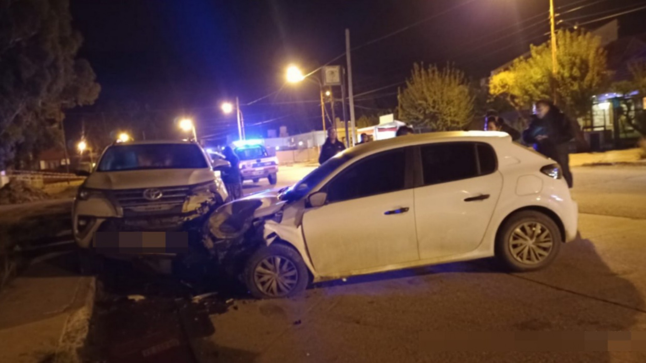 Un choque múltiple sobre avenida Moyano involucró a cuatro vehículos