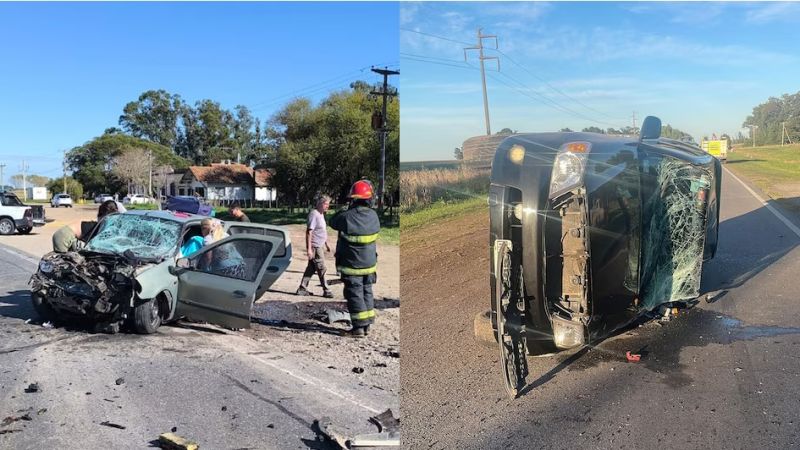 Choque frontal en Ruta 88: tres mujeres murieron y un hombre está grave