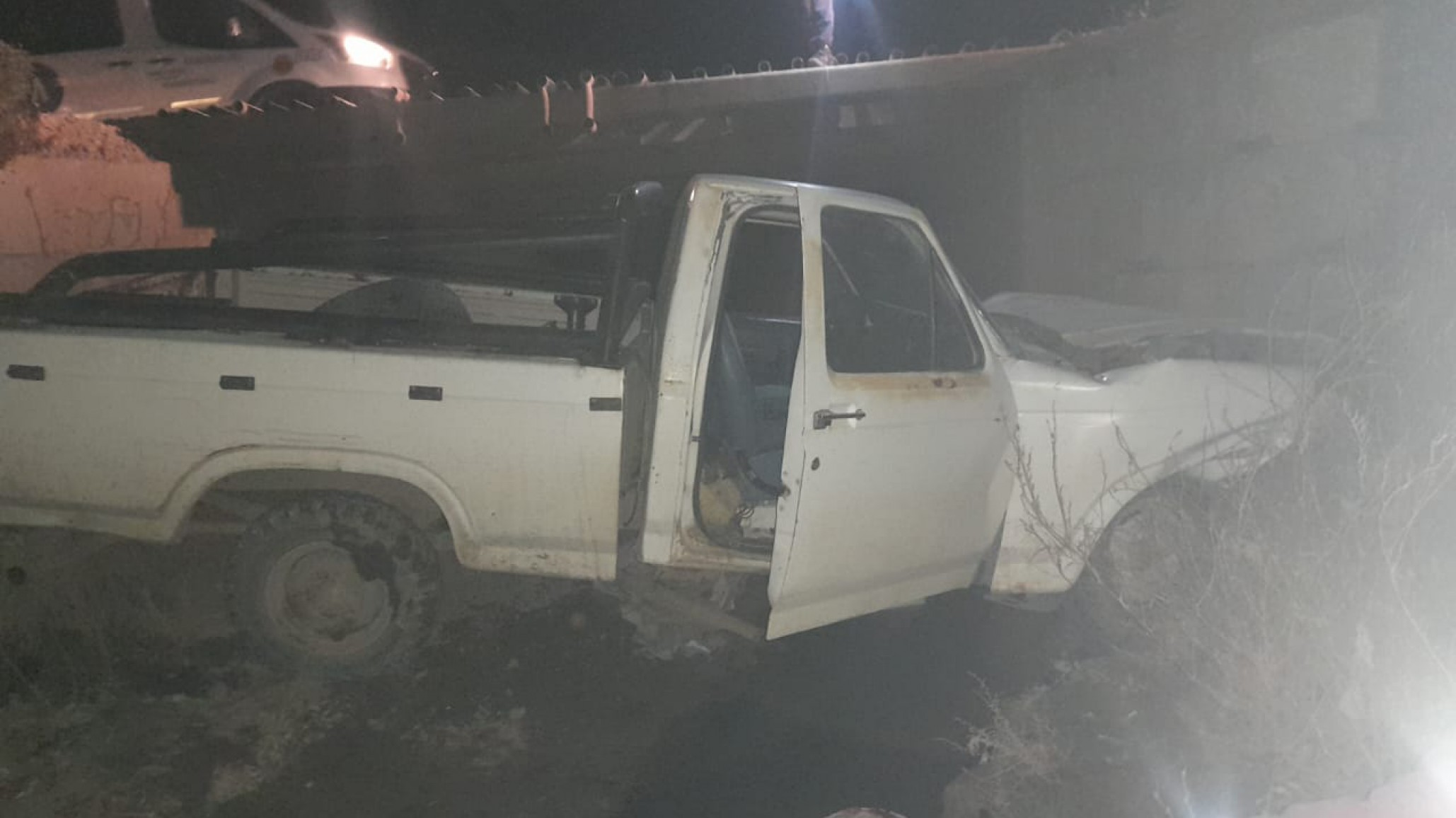 Vuelco: el conductor terminó herido con cortes y traumatismos