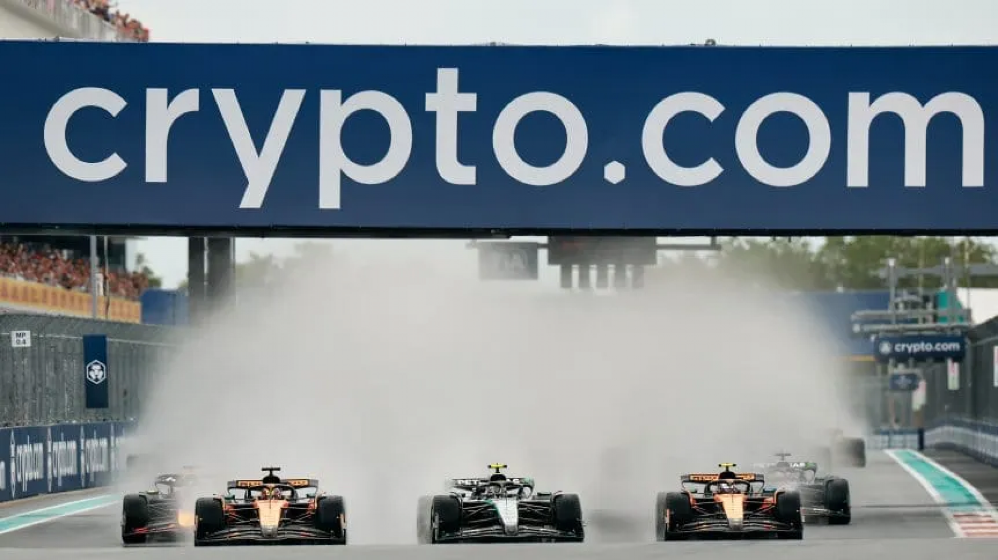 Lando Norris ganó una caótica Sprint del GP de Miami