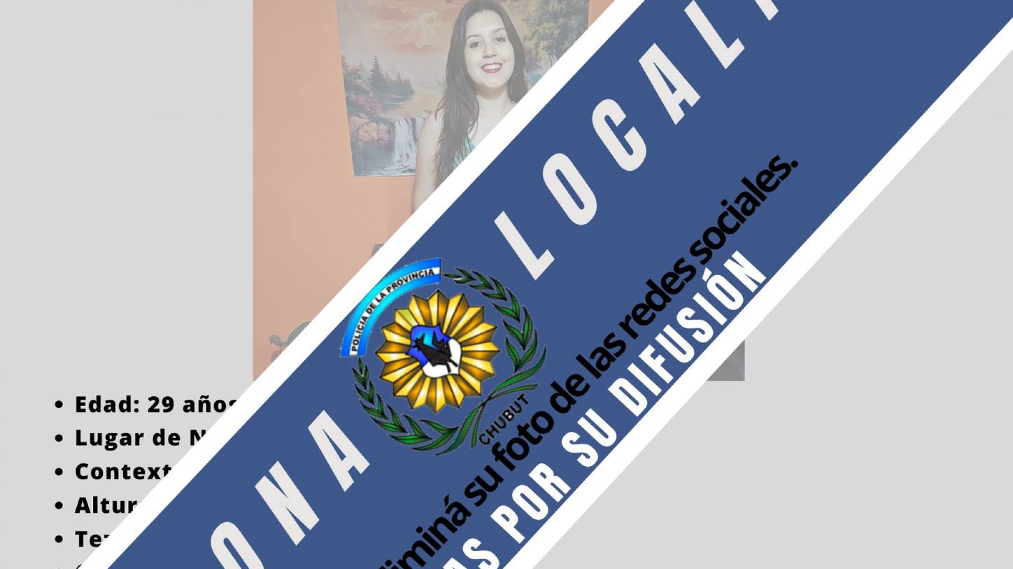Apareció la joven que estaba desaparecida en Comodoro