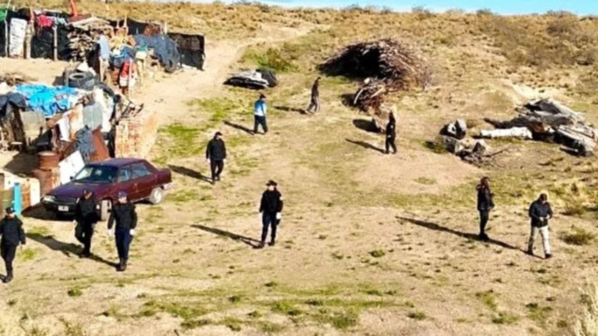 Ampliaron el operativo de búsqueda del joven desaparecido en Gaiman