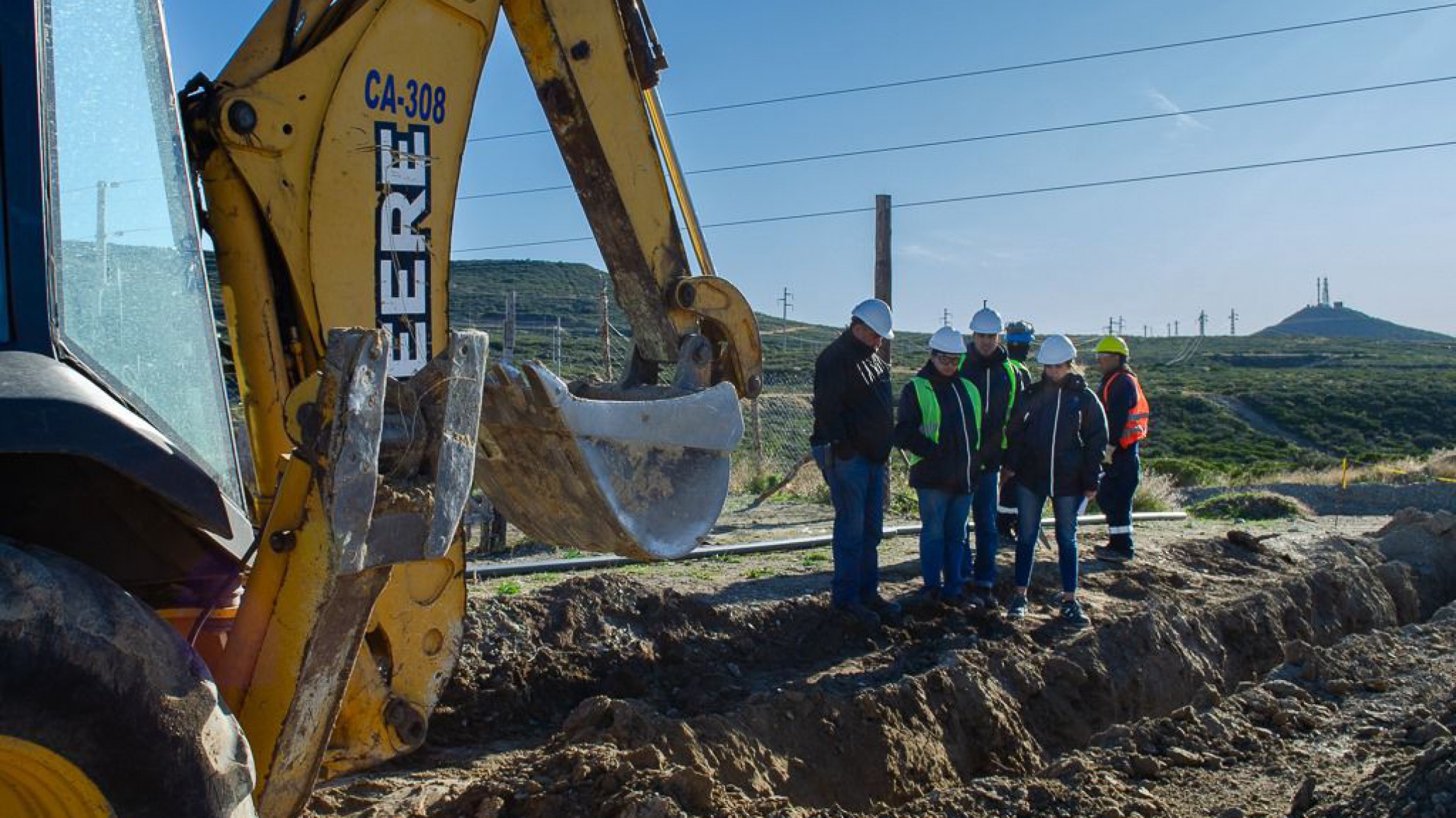 Avanza la obra de red de agua para 189 familias en el loteo ex Radio Estación