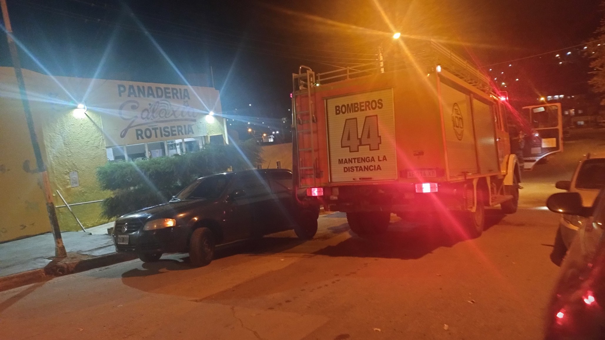 Controlaron un principio de incendio en una panadería