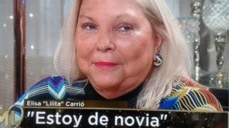 Elisa Carrió reveló la verdad detrás de su meme más viral: "Realmente estaba de novia y era..."
