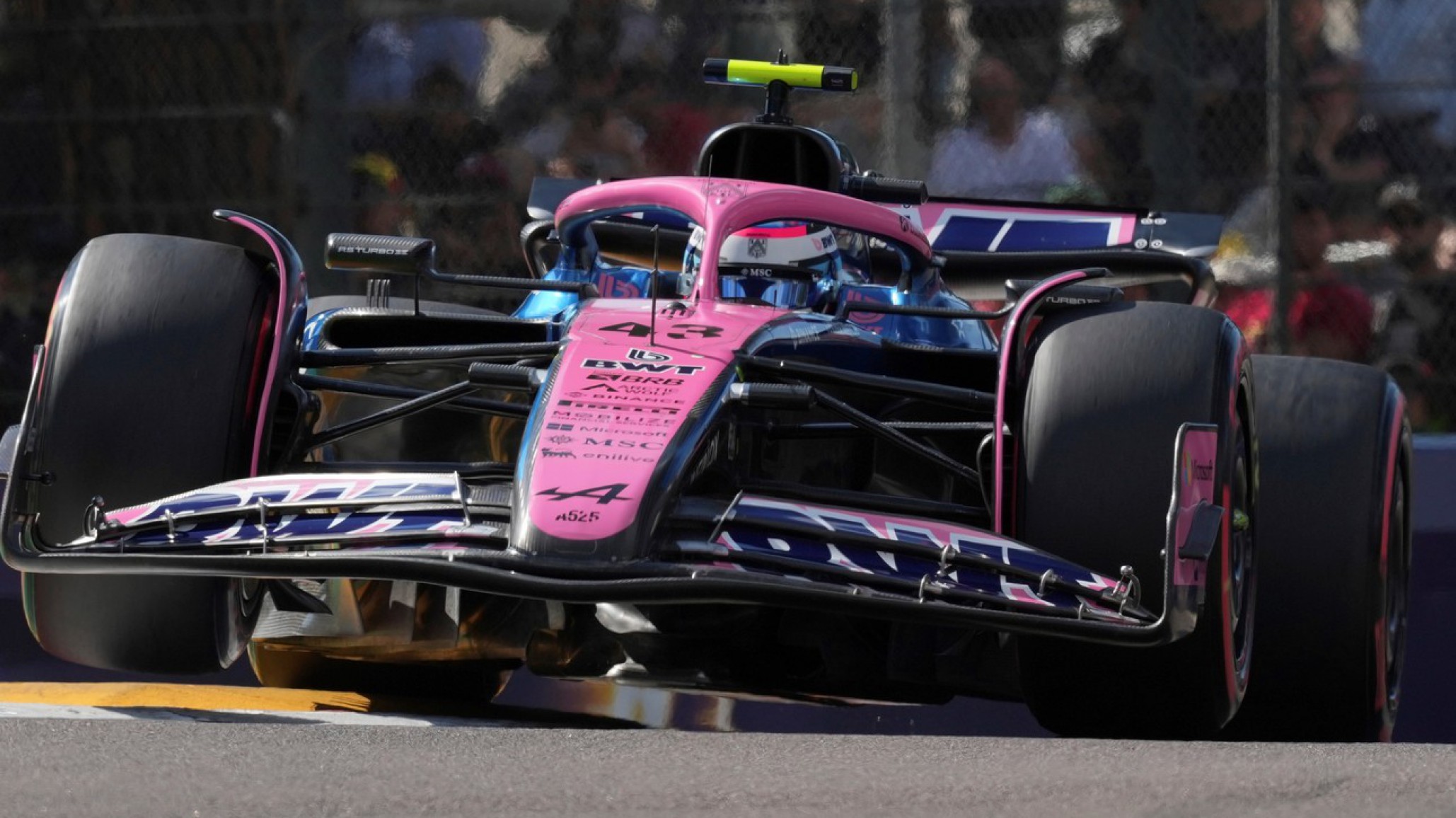 Colapinto sancionado en Imola: pierde una posición en la grilla del domingo