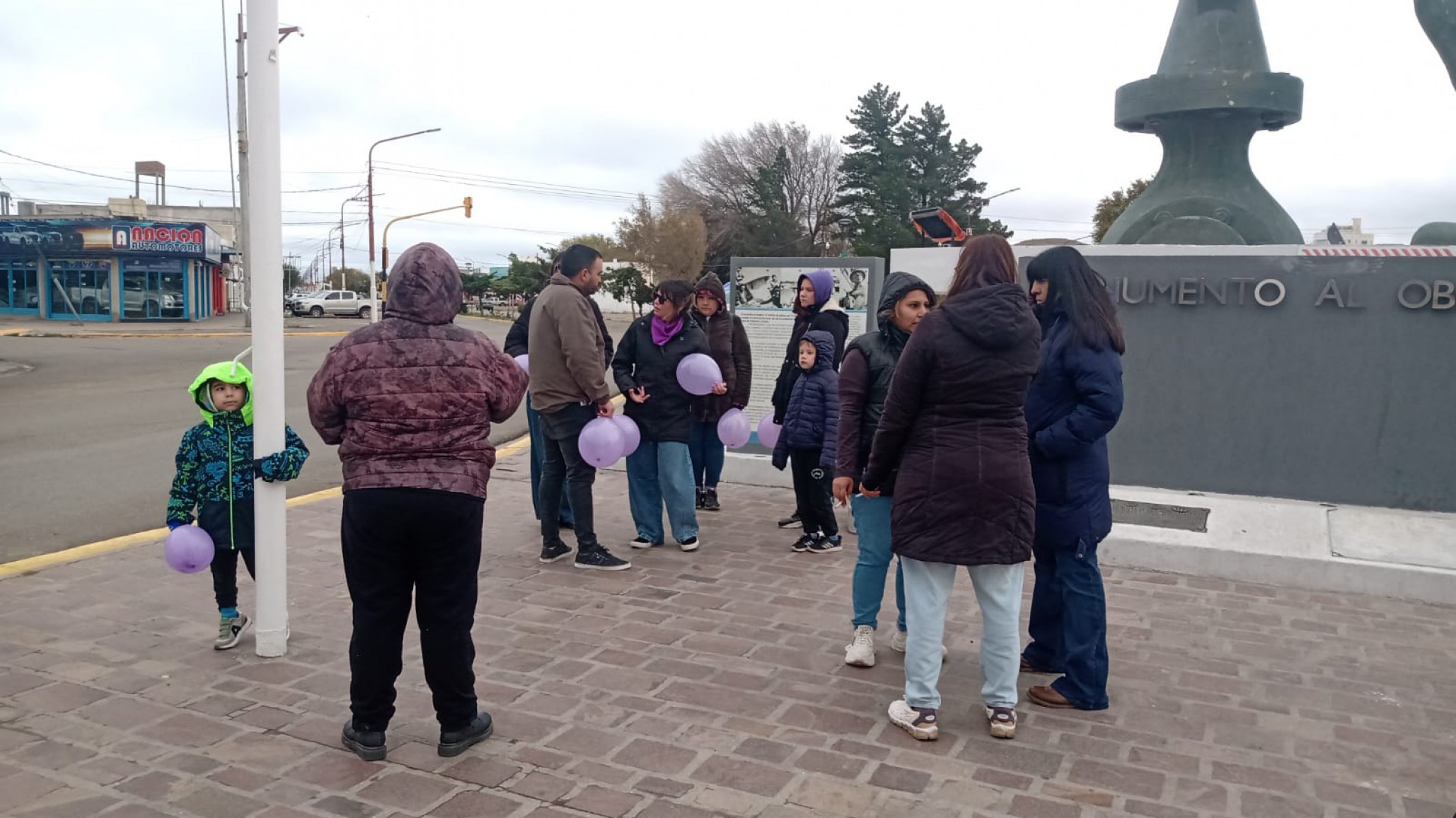 Caleta Olivia reclamó justicia por el femicidio de Antonella Aybar