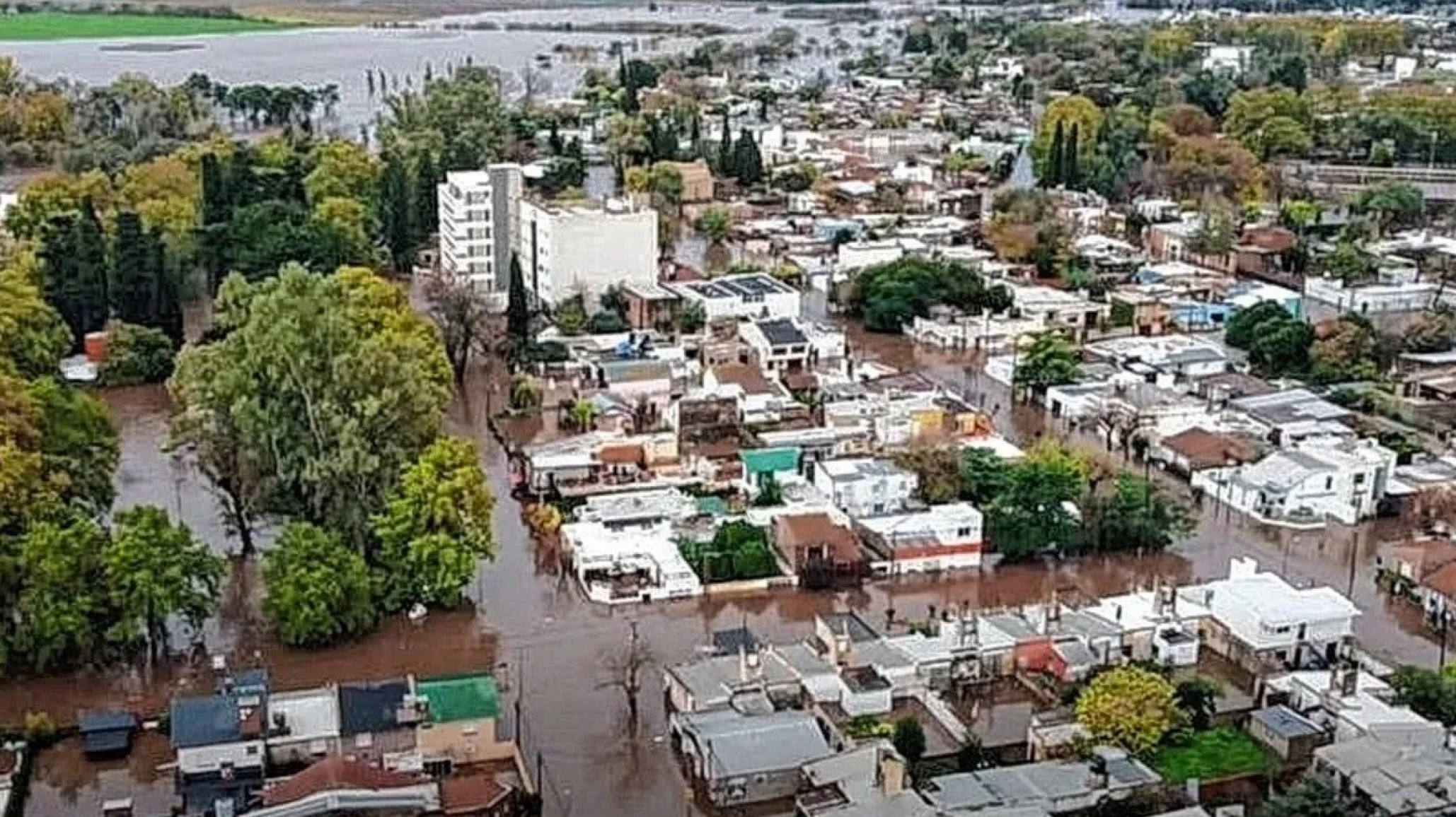 Buenos Aires: Desapareció un hombre de 71 años en el temporal