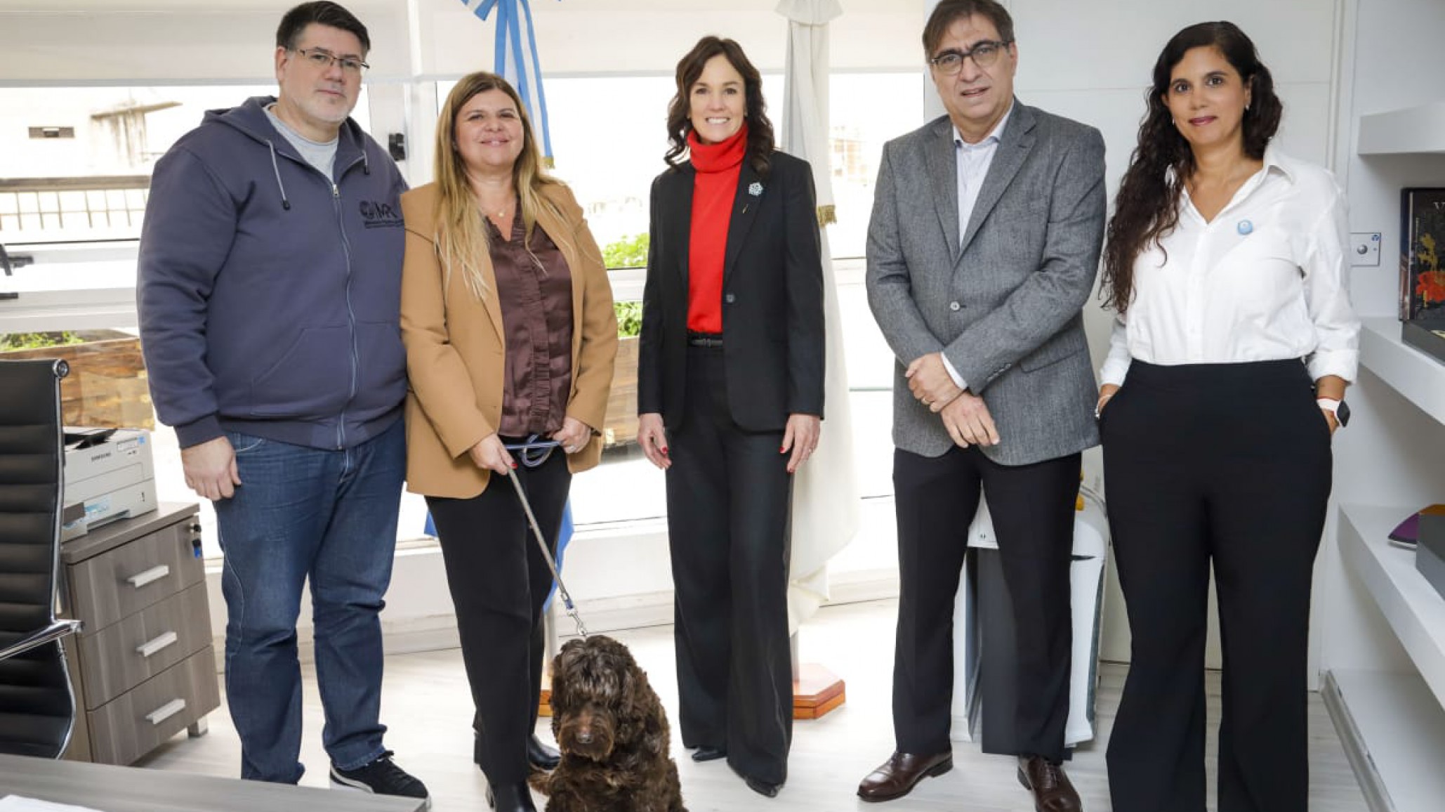 Chubut incorporará perros de asistencia en Cámara Gesell para mejorar el abordaje a víctimas de abuso infantil