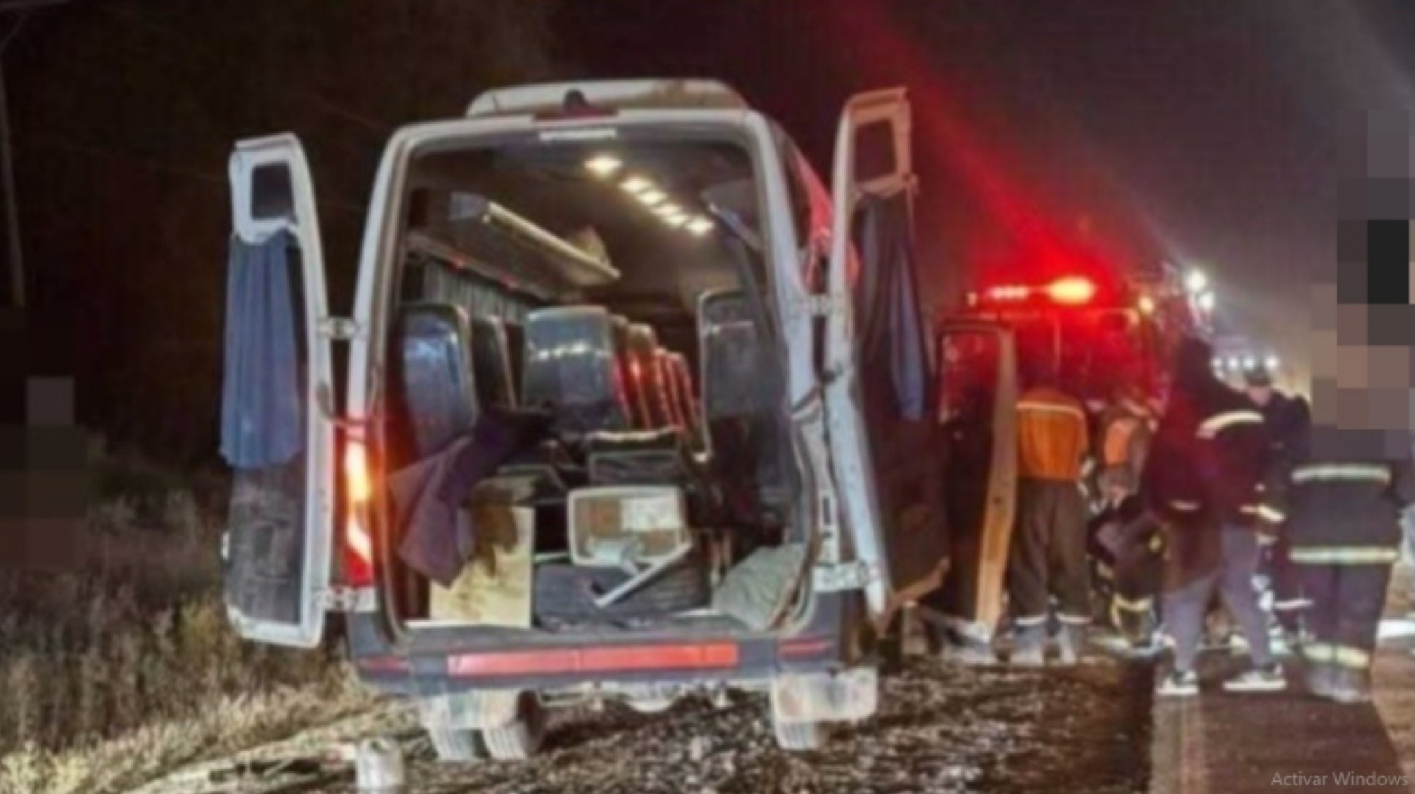 Tragedia: un muerto y seis heridos tras el choque de dos camiones y una combi petrolera