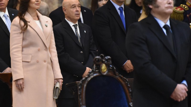 Villarruel tras el desplante de Milei en la Catedral: "Yo siempre lo saludo"
