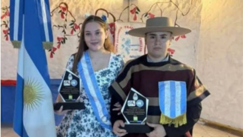 Comodoro vuelve a brillar: pareja local se consagró campeona nacional de cueca chilena
