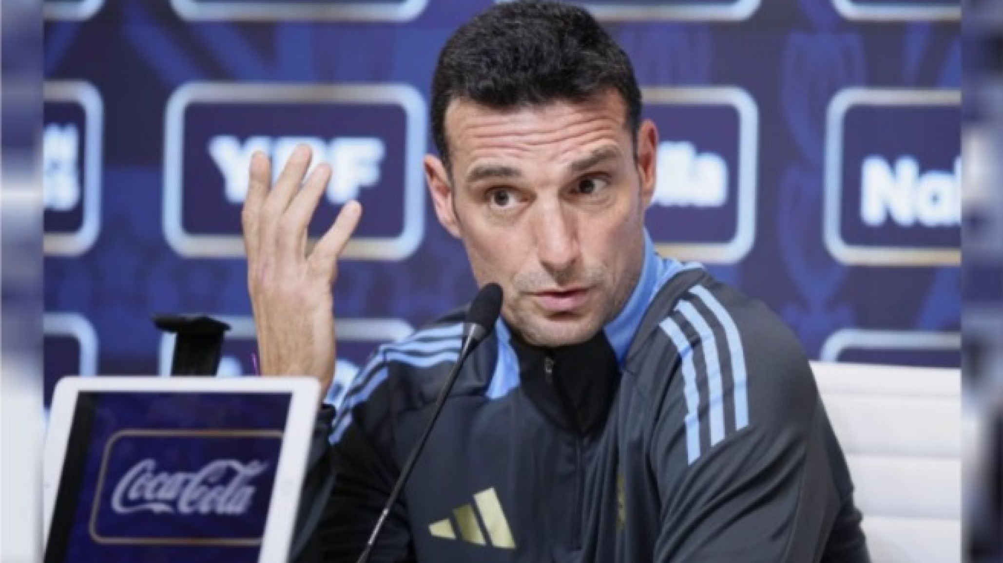 Scaloni confirmó a Messi para el partido ante Colombia: "Va a jugar de entrada"