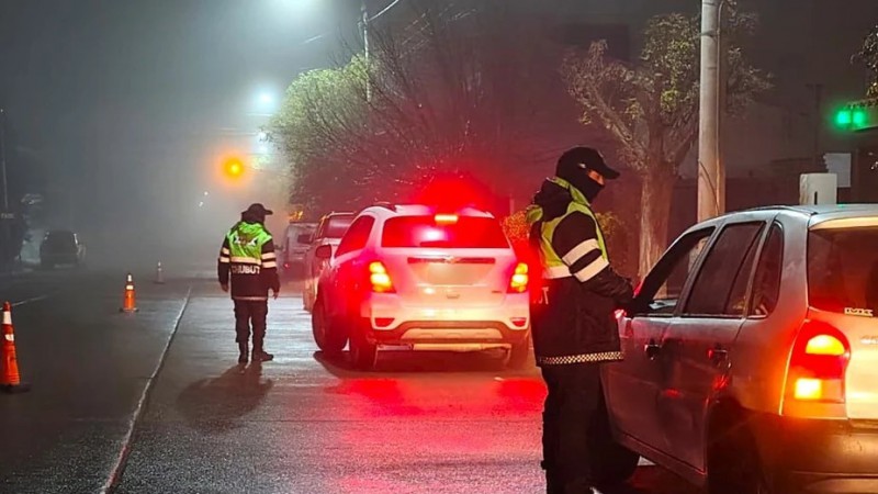 20 conductores dieron positivo en controles de alcoholemia durante el fin de semana