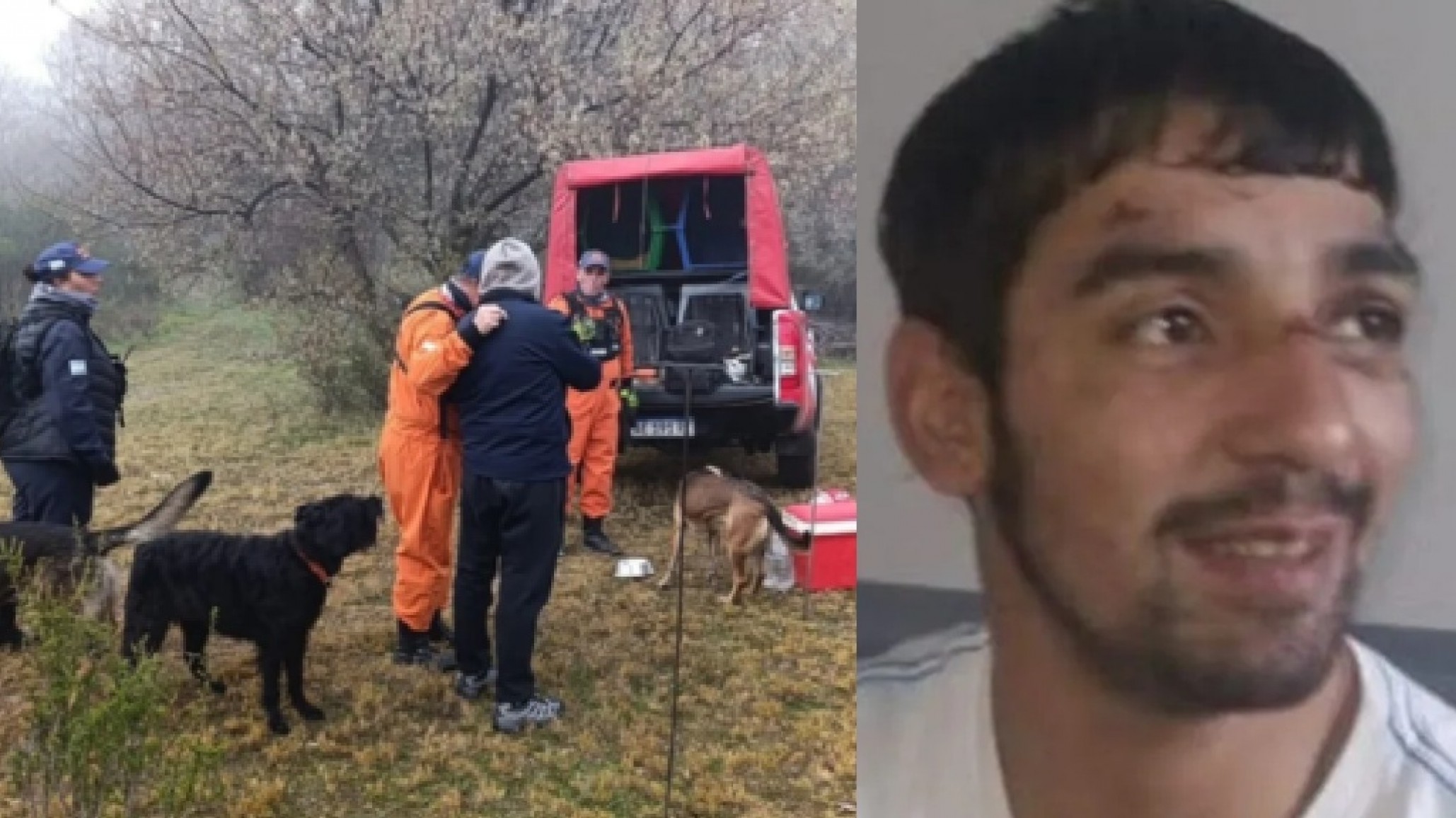 El cuerpo hallado en el Río Chubut es de Emanuel Centeno: "tenía algunas partes de su cuerpo deterioradas"