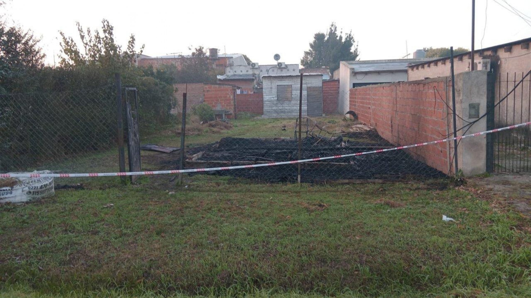 Incendio en La Plata: un hombre de 63 años murió al sufrir quemaduras en el 90% de su cuerpo