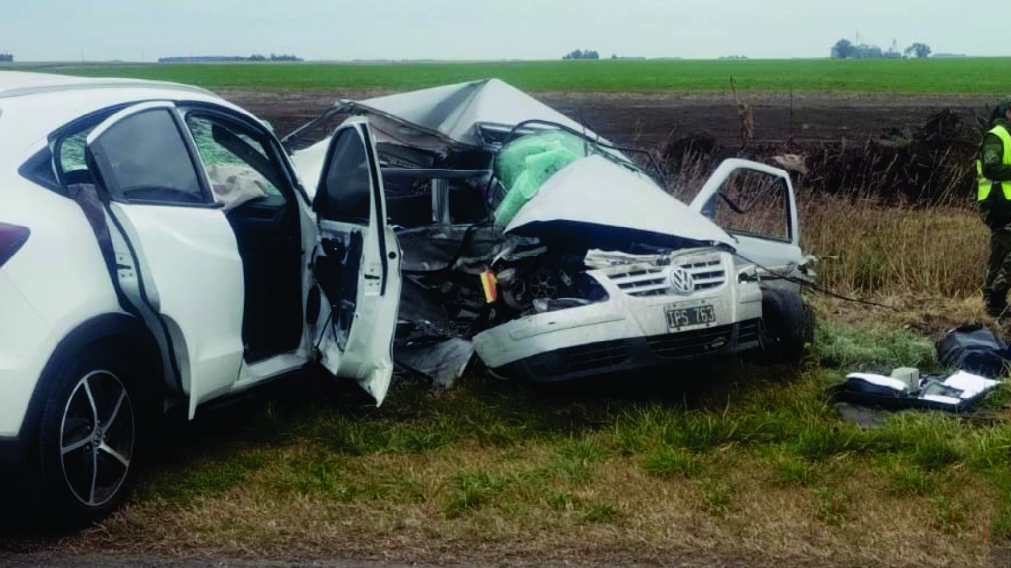 Tragedia en la Ruta 55: Un pediatra se dirigía a cubrir una guardia y murió en un accidente