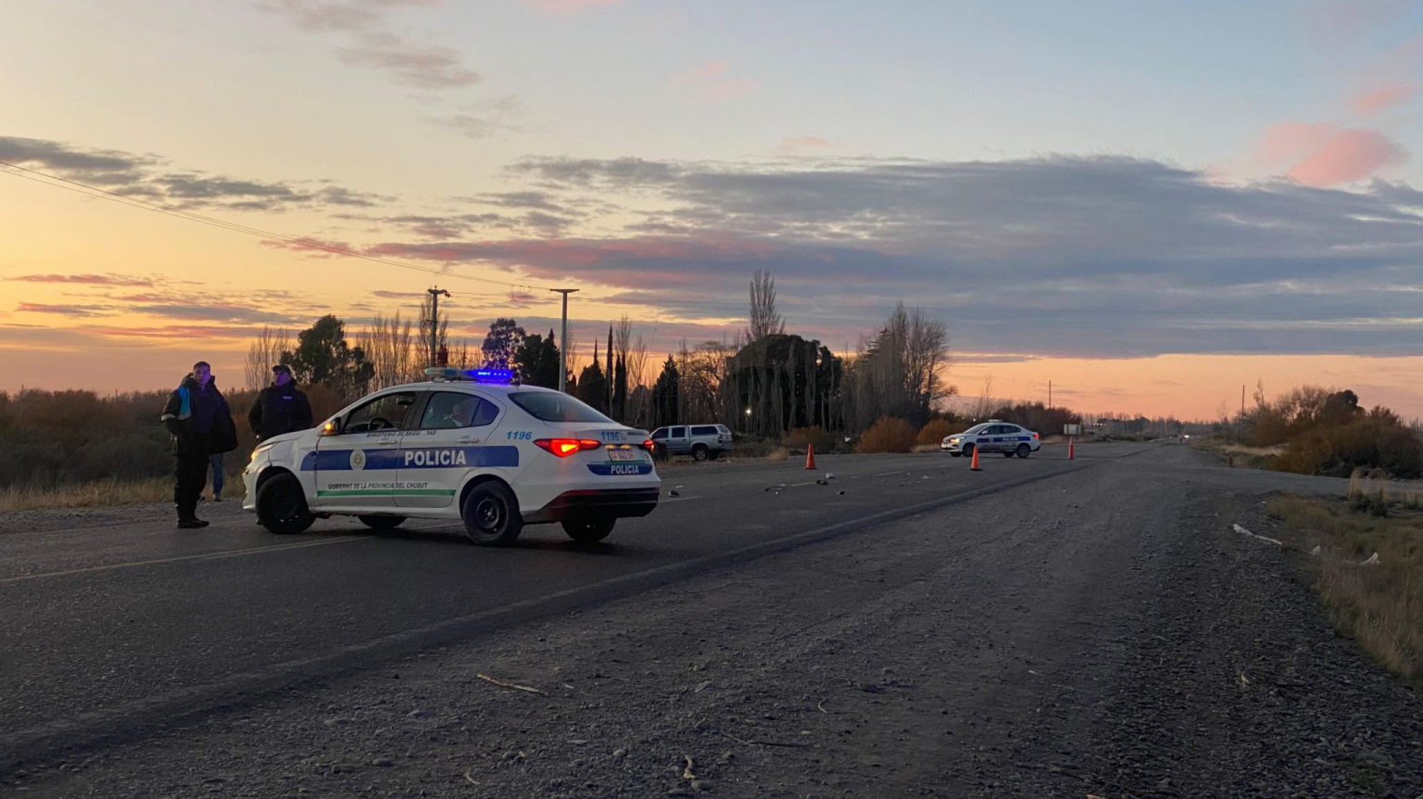 Accidente fatal en Trelew: un hombre murió atropellado en Ruta 3