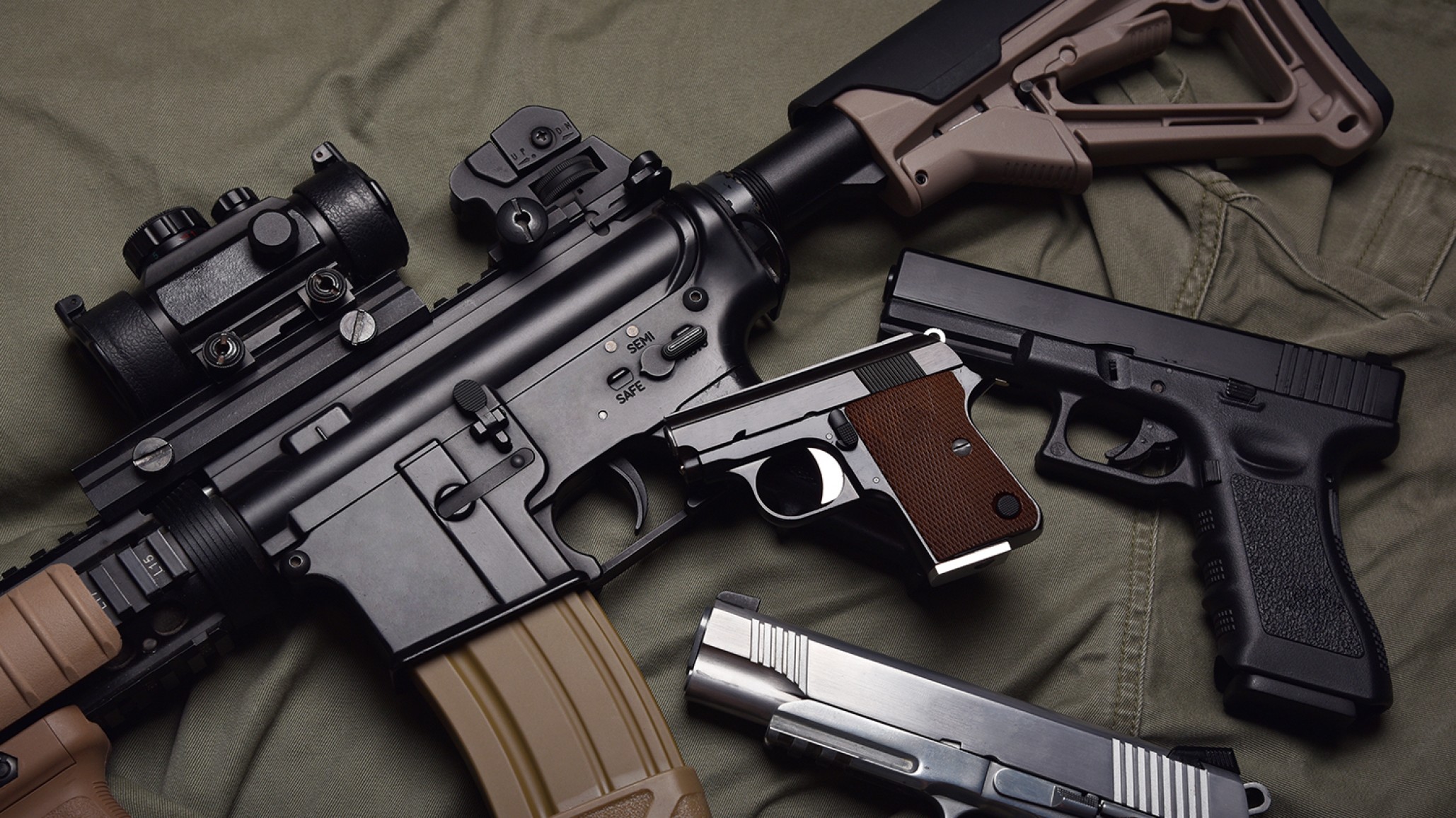 El Gobierno modificó el control sobre armas semiautomáticas y habilitó su uso deportivo