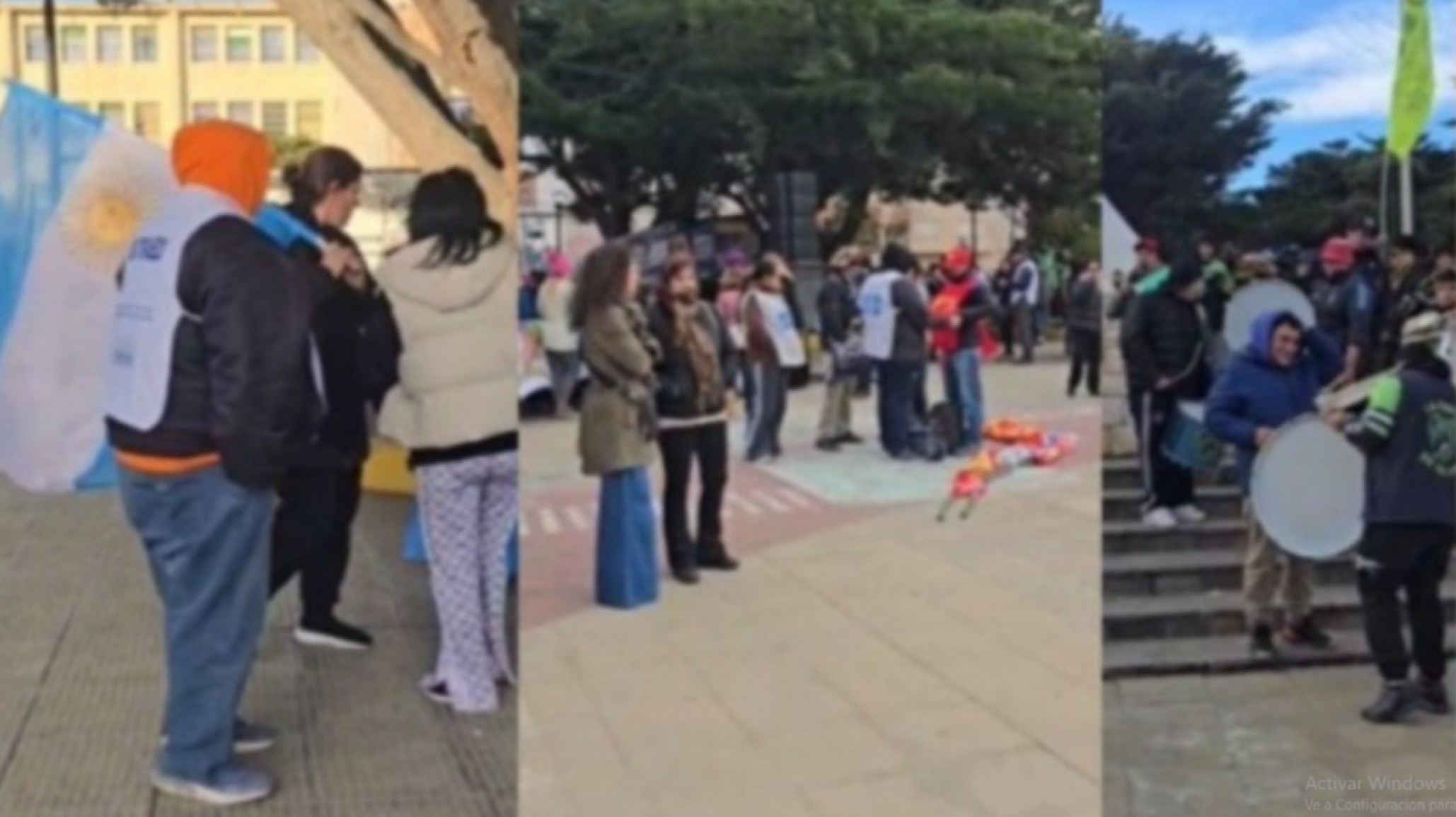 Vecinos y vecinas se movilizaron en Comodoro en defensa de Cristina Kirchner: "Nos dio dignidad y hoy no podemos dejarla sola"