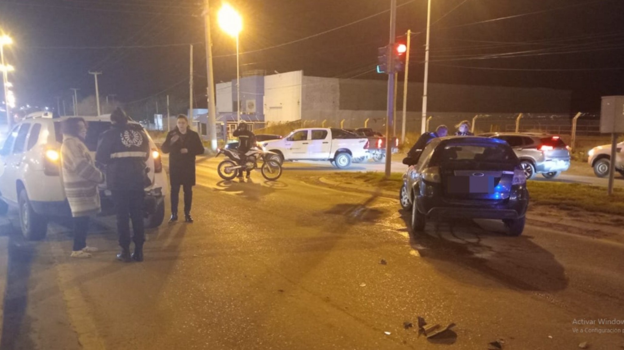 Chocaron dos mujeres en plena Avenida: una fue asistida por una ambulancia