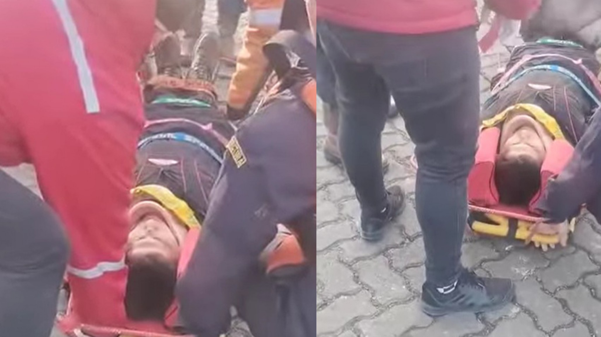 Grave accidente en Caleta Olivia: un estibador cayó del muelle y sufrió graves heridas