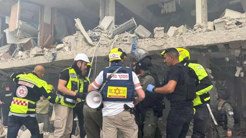 Tras el ataque de Estados Unidos a Irán, Irán volvió a atacar con misiles a Israel