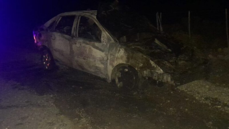 Robaron un auto y apareció incendiado horas después