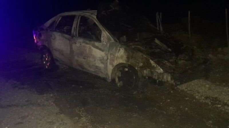 Robaron un auto y apareció incendiado horas después