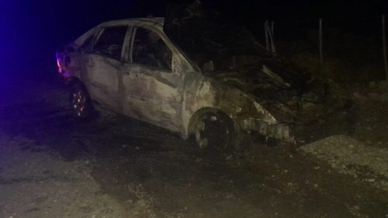 Robaron un auto y apareció incendiado horas después