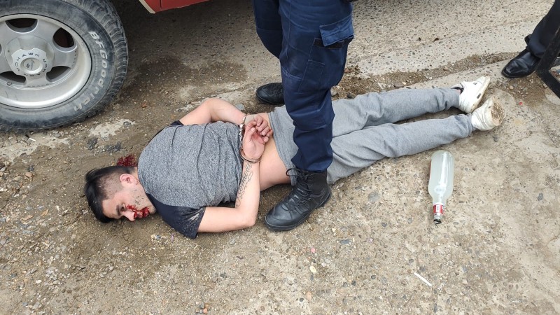 Intentó robar bebidas alcohólicas y terminó detenido