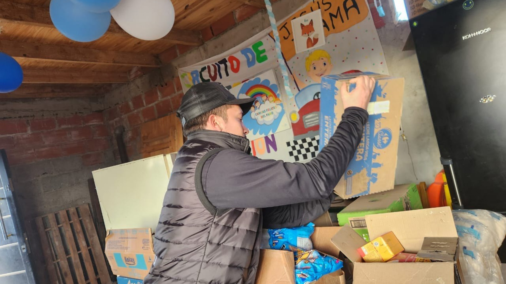 El Merendero Caritas Felices del Faro necesita leña y frazadas: "Los nenes no pudieron tomar la merienda por el frío"