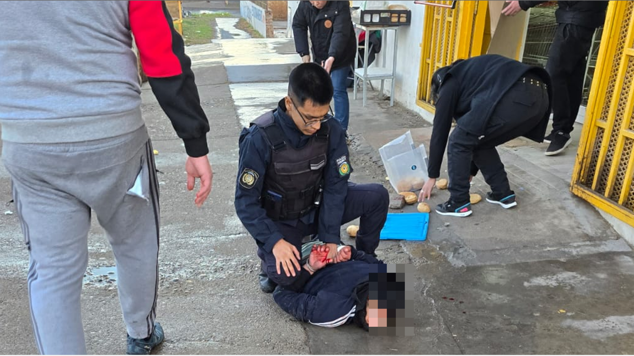 Insólita pelea en Trelew: un herido y un detenido por el precio de una torta frita