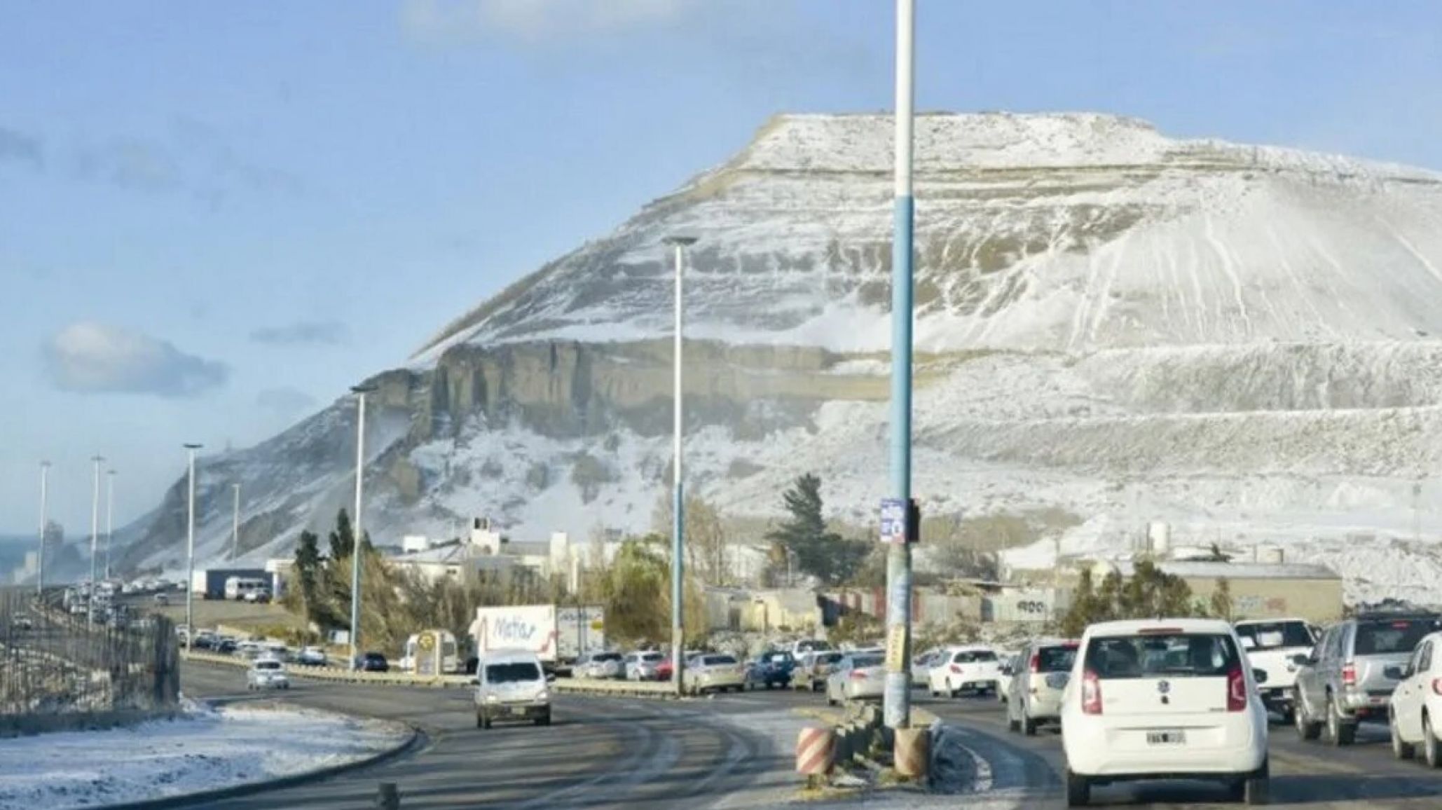 Emitieron alerta amarilla por nevadas para gran parte de Chubut: qué se espera para Comodoro